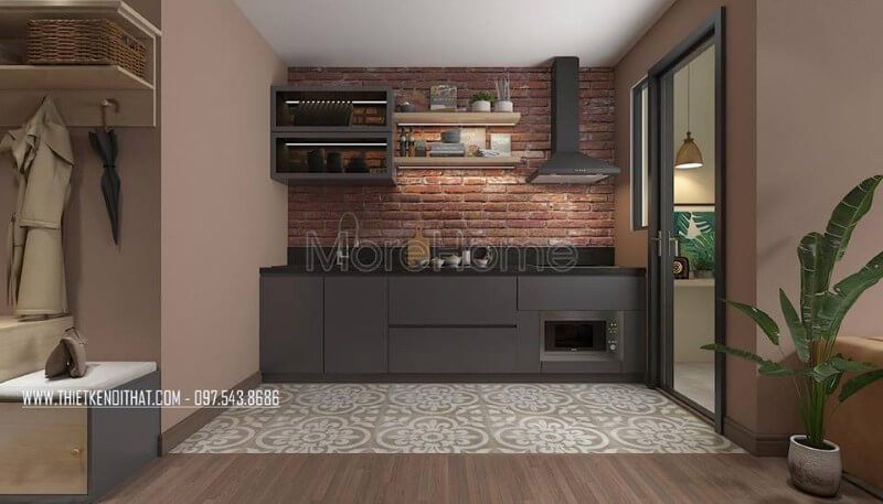 +25 mẫu thiết kế nội thất phòng bếp đẹp, độc đáo cho nhà chung cư 2022-2023